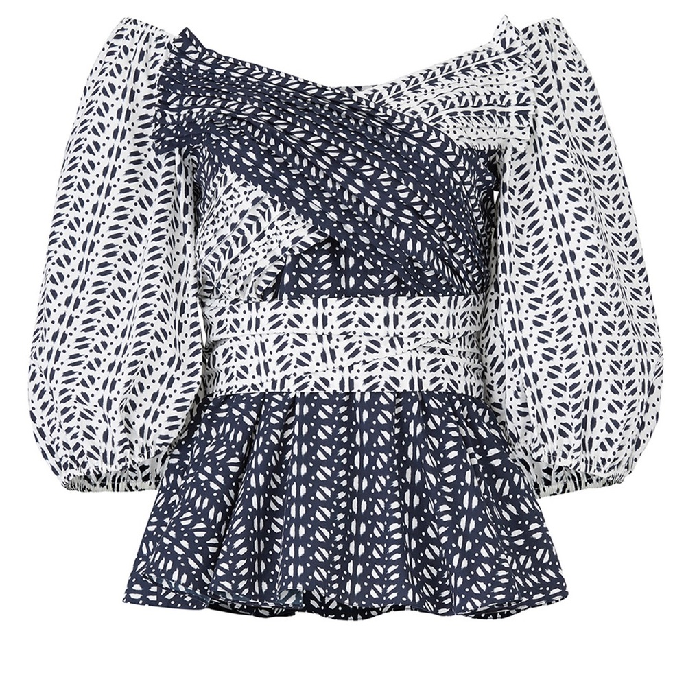 Tanya Taylor Ikat Aida Top